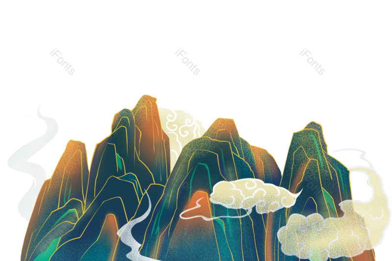 中国风图片,手绘元素,PNG,免抠素材